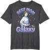 imageStar Wars Mothers Day Best Mom In The Galaxy Princess Leia TShirtDark Heather Grey
