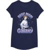 imageStar Wars Mothers Day Best Mom In The Galaxy Princess Leia TShirtNavy Blue