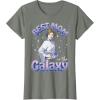 imageStar Wars Mothers Day Best Mom In The Galaxy Princess Leia TShirtOlive Heather