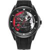 imageCitizen Mens EcoDrive Death Star Vaders Shadow Stainless Steel Case Black Silicone Strap Model AW160606W