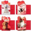 Playful Dogs Folded Mini Valentines