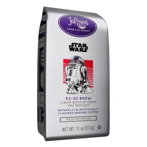 imageJoffreys Coffee  Star Wars The Mandalorian  Precious Cargo Blend Star Wars Licensed Coffee Collection Artisan Medium Roast Rich ampamp Smooth Taste Brew or French Press Ground 11ozStar Wars R2D2 Flavored Ground
