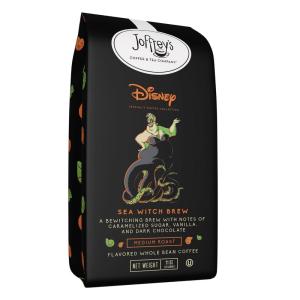 imageJoffreys Coffee  Star Wars The Mandalorian  Precious Cargo Blend Star Wars Licensed Coffee Collection Artisan Medium Roast Rich ampamp Smooth Taste Brew or French Press Ground 11ozVillains Ursula Flavored Whole Bean