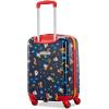 imageAmerican Tourister Star Wars R2D2 CarryOn Luggage  Airline Approved Durable Hardshell with Favorite Rebel Droid  Roll Confidentially with Spinner Wheels ampamp Colorful Adjustable HandleMickey Mouse  Friends