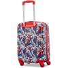 imageAmerican Tourister Star Wars R2D2 CarryOn Luggage  Airline Approved Durable Hardshell with Favorite Rebel Droid  Roll Confidentially with Spinner Wheels ampamp Colorful Adjustable HandleSpiderman Iconic