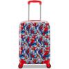 imageAmerican Tourister Star Wars R2D2 CarryOn Luggage  Airline Approved Durable Hardshell with Favorite Rebel Droid  Roll Confidentially with Spinner Wheels ampamp Colorful Adjustable HandleSpiderman Iconic