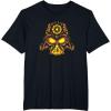 imageStar Wars Classic Halloween Darth Vader Glowing Pumpkin TShirtBlack