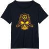 imageStar Wars Classic Halloween Darth Vader Glowing Pumpkin TShirtBlack