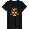 imageStar Wars Classic Halloween Darth Vader Glowing Pumpkin TShirtBlack