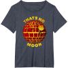 imageStar Wars Classic Halloween Thats No Moon Logo TShirtHeather Blue