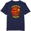 imageStar Wars Classic Halloween Thats No Moon Logo TShirtNavy Blue