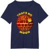 imageStar Wars Classic Halloween Thats No Moon Logo TShirtNavy Blue