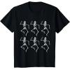 imageStar Wars Clone Trooper Dancing Skeletons Halloween TShirtBlack