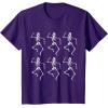 imageStar Wars Clone Trooper Dancing Skeletons Halloween TShirtPurple