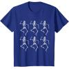 imageStar Wars Clone Trooper Dancing Skeletons Halloween TShirtRoyal Blue
