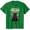 imageStar Wars Darth Vader Skeleton Halloween TShirtKelly Green
