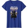 imageStar Wars Darth Vader Skeleton Halloween TShirtRoyal Blue