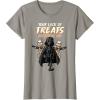 imageStar Wars Darth Vader Skeleton Halloween TShirtSlate Grey