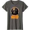 imageStar Wars Darth Vader Spooky Dripping Logo Halloween TShirtAsphalt Grey