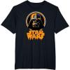 imageStar Wars Darth Vader Spooky Dripping Logo Halloween TShirtBlack