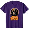imageStar Wars Darth Vader Spooky Dripping Logo Halloween TShirtPurple