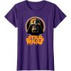 imageStar Wars Darth Vader Spooky Dripping Logo Halloween TShirtPurple