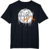imageStar Wars Death Star Orange Ship Drip Halloween TShirtBlack
