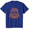 imageStar Wars Halloween Darth Vader JackoLantern Pumpkins TShirtRoyal Blue