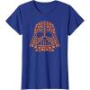 imageStar Wars Halloween Darth Vader JackoLantern Pumpkins TShirtRoyal Blue