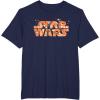 imageStar Wars Halloween Darth Vader Spooky Empire Movie Logo TShirtNavy Blue