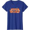 imageStar Wars Halloween Darth Vader Spooky Empire Movie Logo TShirtRoyal Blue