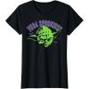 imageStar Wars Halloween Green Yoda Spookiest TShirtBlack