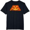 imageStar Wars Halloween JackoLantern and ATAT Logo TShirtBlack