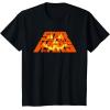 imageStar Wars Halloween JackoLantern and ATAT Logo TShirtBlack