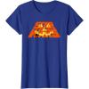 imageStar Wars Halloween JackoLantern and ATAT Logo TShirtRoyal Blue
