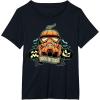 imageStar Wars Halloween Stormtrooper JackoLantern Pumpkin TShirtBlack