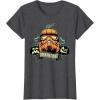 imageStar Wars Halloween Stormtrooper JackoLantern Pumpkin TShirtDark Heather Grey