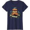 imageStar Wars Halloween Stormtrooper JackoLantern Pumpkin TShirtNavy Blue