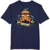 imageStar Wars Halloween Stormtrooper JackoLantern Pumpkin TShirtNavy Blue
