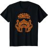 imageStar Wars Halloween Stormtrooper JackoLantern Pumpkins TShirtBlack
