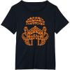 imageStar Wars Halloween Stormtrooper JackoLantern Pumpkins TShirtBlack