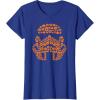 imageStar Wars Halloween Stormtrooper JackoLantern Pumpkins TShirtRoyal Blue