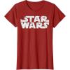 imageStar Wars Mummy Wraps Logo Halloween Graphic TShirt TShirtCranberry Red