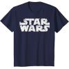 imageStar Wars Mummy Wraps Logo Halloween Graphic TShirt TShirtNavy Blue