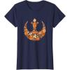 imageStar Wars Rebel Alliance Pumpkins Halloween TShirtNavy Blue