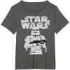 imageStar Wars Stormtrooper Mummy Halloween Costume TShirtAsphalt Grey