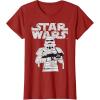 imageStar Wars Stormtrooper Mummy Halloween Costume TShirtCranberry Red