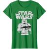 imageStar Wars Stormtrooper Mummy Halloween Costume TShirtKelly Green