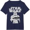 imageStar Wars Stormtrooper Mummy Halloween Costume TShirtNavy Blue