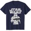 imageStar Wars Stormtrooper Mummy Halloween Costume TShirtNavy Blue
